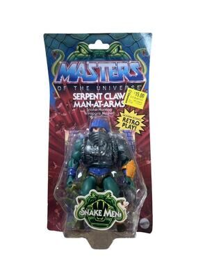 Mattel Masters Of The Universe Serpent Claw Man-At-Arms Green Figure Vietnam